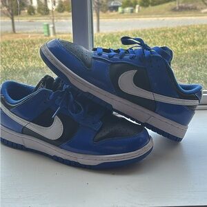 Nike Blue and Black Sneakers
